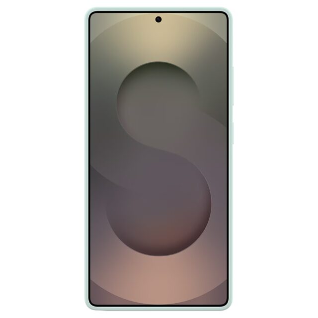 Samsung Silicone Case for Galaxy S25 Ultra mint - imagine 2