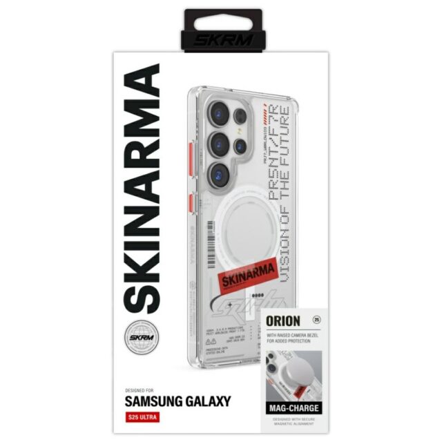 Case Skinarma Orion MagSafe for Samsung   Galaxy S25 Ultra transparent - imagine 4