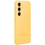 Samsung EF-PS921TYEGWW S24 S921 yellow Silicone Case - imagine 3