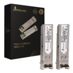 Extralink SFP 1.25G 2-pack | SFP Module | 1,25Gbps, LC/UPC, 850nm, 550m, multi mode, DOM