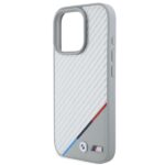BMW BMHMP16X23PUDTS iPhone 16 Pro Max 6.9" grey hardcase M Carbon Tricolor Line MagSafe - imagine 6