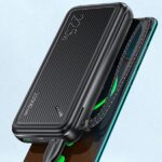 USAMS power bank PB60 20000mAh 22.5W 2xQC3.0+PD Fast Charge black 20KCD16801 (US-CD168) - imagine 3