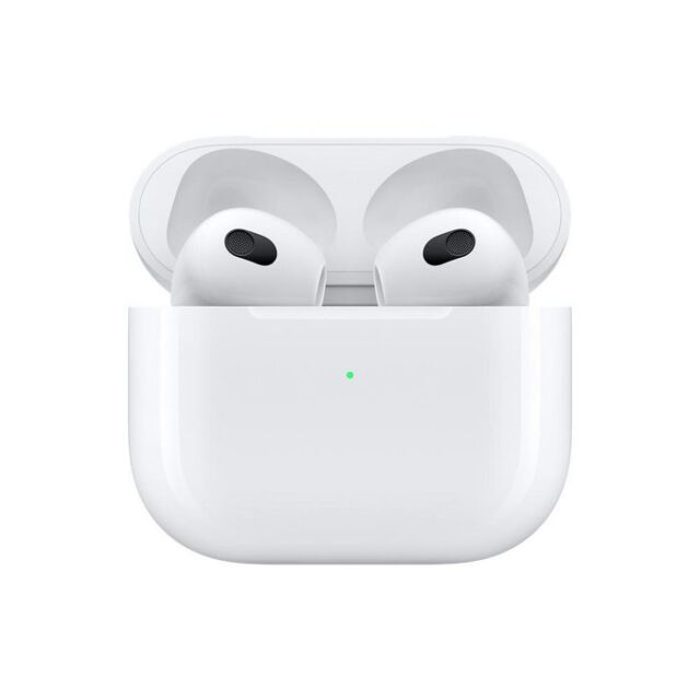 Apple AirPods 3rd Generation Wireless Headphones with Charging Case, In-Ear, Bluetooth, Lightning - imagine 3