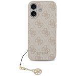 Guess 4G Charms Collection MagSafe Case for iPhone 17 Pink - imagine 2