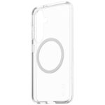 CARE by PanzerGlass Flagship Urban Combat White QI Case for Samsung Galaxy S25 Transparent - imagine 3