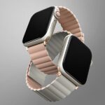UNIQ Revix Strap Apple Watch Series1-8/SE/SE2/SE3/Ultra1/2/3 42/44/45/49mm Reversible Magnetic pink - imagine 3