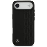 Mercedes Leather Laurel Leaves MagSafe Case for iPhone Air Black - imagine 3