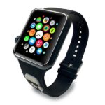 Karl Lagerfeld Pasek KLAWLSLKK Apple Watch 42/44/45mm black strap Silicone Karl Heads - imagine 3