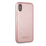 Guess GUHCPXIGLRG iPhone X/Xs rose gold hard case Iridescent - imagine 5