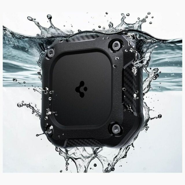 Etui Spigen Tough Armor do Apple AirTag   1/2 czarny - imagine 9