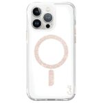 UNIQ Coehl Glace iPhone 15 Pro 6.1" Magnetic Charging case rose gold/rose gold