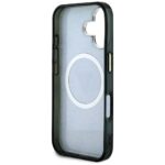 Case Guess IML Metal Glitter 4G Circle Triangle MagSafe for iPhone 16 black - imagine 7
