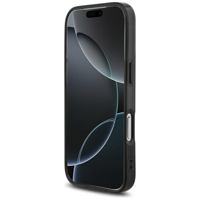 Case AMG Double Layer Transparent        Graphics MagSafe for iPhone 17 Pro black - imagine 5