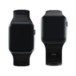 3MK Silicone Watch Strap black for Apple Watch 38/40/41mm - imagine 3
