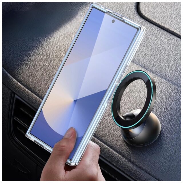 Case Beline Clear MagSafe for Samsung Galaxy Z Fold7 transparent - imagine 6