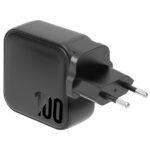 ENERGEA Wall Charger 1xUSB+3xUSB-CPD-PPS-QC 3.0 100W 3C1A black US+EU Travelite GAN100 - imagine 4
