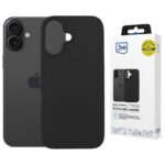 3MK Hardy MagSilicone Case for Apple iPhone 16 Graphite