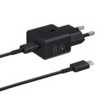 Samsung EP-T2510XB 25W Fast Charge + USB-C/USB-C cable black charger - imagine 4