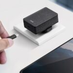 UNIQ Versa Slim Charger USB-C PD 18W + USB-C-USB-C Cable charcoal black (LITHOS Collect - imagine 3