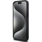 Karl Lagerfeld KLHCP13XGSACHPK iPhone 13 Pro Max 6.7" black hardcase Gripstand Saffiano Choupe - imagine 5