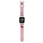 Hello Kitty Strap HKAWLSCHBLP Apple Watch 42/44/45/49mm Pink Strap Silicone Kitty Head
