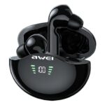 AWEI Bluetooth 5.3 T12P TWS headphones + docking station black