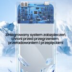 AWEI PowerBank P169K 20000mAh 22.5W black display + PD/Lightning cables - imagine 6