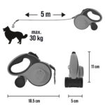 PUPILPLANET SMYCZ AUTOMATYCZNA 5M LED Z POJEMNIKIEM NA WORKI - imagine 4