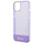 Guess GUHCP14SHGCOU iPhone 14 / 15 / 13 6.1"purple hardcase Translucent - imagine 6