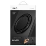 UNIQ Gripfit Premium 360 Magnetic Mount&Kickstand Magnetic Holder carbon black - imagine 5