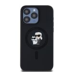 Karl Lagerfeld KLHMP15XSCMKCRHK iPhone 15 Pro Max 6.7" black hardcase Silicone Karl & Choupett - imagine 3
