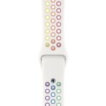 Pasek Apple Watch MYD62AM/A 42/44/45mm Nike Sport Band Pride Edition biały/white - imagine 3