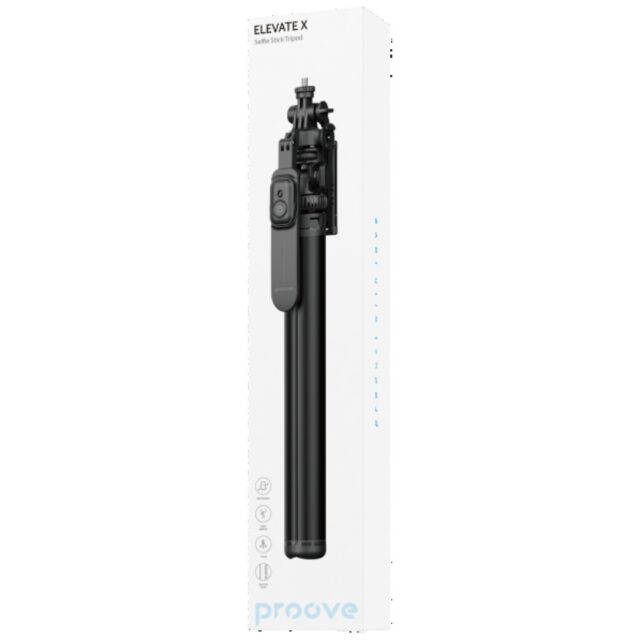 Tripod Selfie Stick Proove Elevente X   black - imagine 7