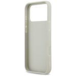 Case DKNY Checkered with Printed Stripes for iPhone 17 Pro Max beige - imagine 7