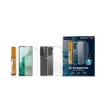 PanzerGlass Starter Set Sam S21 Screen Protection TPU, ClearCase Case, 30ml Spray - imagine 2