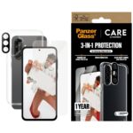 Protective set CARE by PanzerGlass Flagship 3in1 Case+Glass+Lens for Samsung Galaxy A56 5G