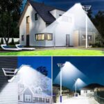 Extralink Garden Lantern, Strong 50W Solar Lamp for Street Pole with 100LED - imagine 4