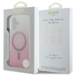 Guess GUHMP16MHGRCELP iPhone 16 Plus 6.7" pink hardcase IML Glitter Gradient MagSafe - imagine 8