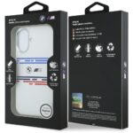 BMW M Silicon Horizontal Line MagSafe Case for iPhone 17 White - imagine 8
