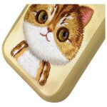 Nimmy case iPhone 16 Pro 6.3" khaki Big  Eyed Pet 2.0 Cat - imagine 4