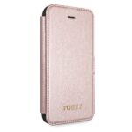Guess GUFLBKI8IGLRG iPhone 7/8/SE 2020/ SE 2022 rose gold  book Iridescent - imagine 4