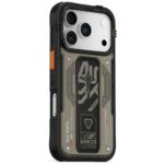 Case Skinarma Aegis for iPhone 17 Pro     Magnetic Charging + Grip Stand grey