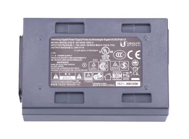 Ubiquiti POE-24-AF5X | PoE Power supply | 24V, 1A, 24W, Gigabit, dedicated for AF-5X - imagine 3