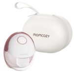 Momcozy M6 Single Electric Breast Pump, Red, 180ml