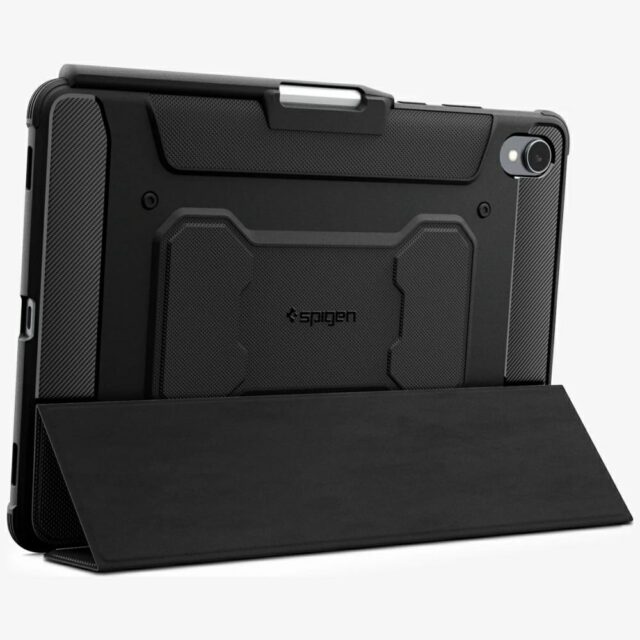 Case Spigen Rugged Armor Pro for Samsung Galaxy Tab S11 11.0 X730 / X736 black - imagine 5
