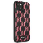Karl Lagerfeld KLHCP13SMNMP1P iPhone 13 mini 5,4" hardcase pink Monogram Plaque - imagine 4