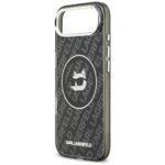 Karl Lagerfeld IML Choupette Head Logo MagSafe Case for iPhone Air Black - imagine 6
