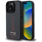 Red Bull RBHMP16X24CFGSMK iPhone 16 Pro Max 6.9" hardcase black Carbon Fiber Power Bar MagSafe