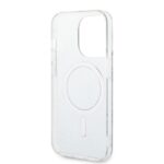 Guess Set GUBPP14LH4EACSB Case+ Charger iPhone 14 Pro 6,1" blue hard case 4G Print MagSa - imagine 6