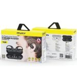 AWEI Air Conduction HeadphonesT69 + Docking Station Black Air Conduction - imagine 6